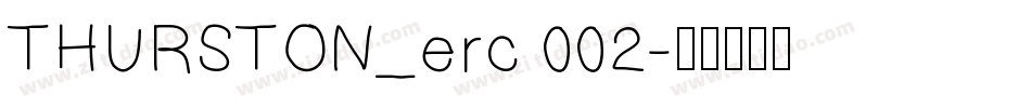 THURSTON_erc 002字体转换